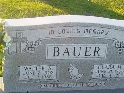 Walter A. Bauer on Sysoon