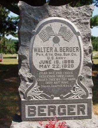 Walter A. Berger on Sysoon