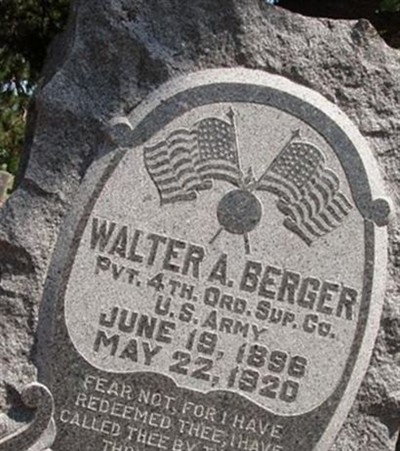 Walter A. Berger on Sysoon