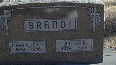 Walter A. Brandt on Sysoon