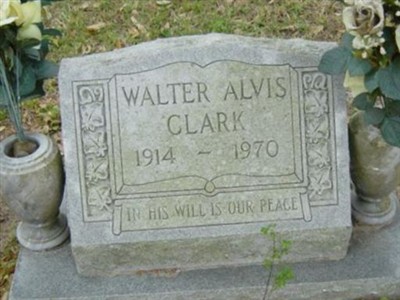 Walter Alvis Clark on Sysoon
