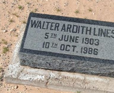 Walter Ardith "Walt" Lines on Sysoon