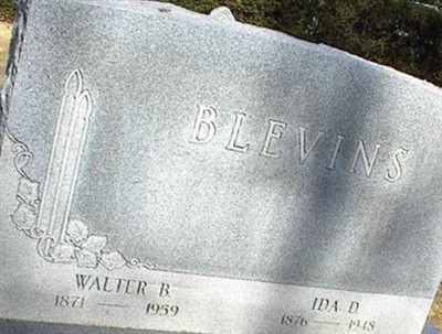 Walter B Blevins on Sysoon