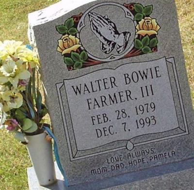 Walter Bowie Farmer, III on Sysoon