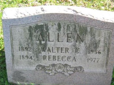 Walter C Allen on Sysoon