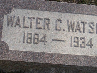 Walter C Watson on Sysoon
