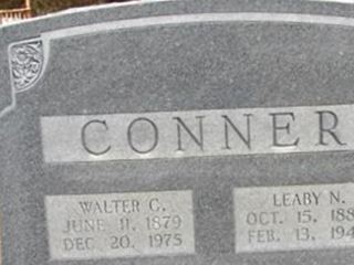 Walter Clifford Conner on Sysoon