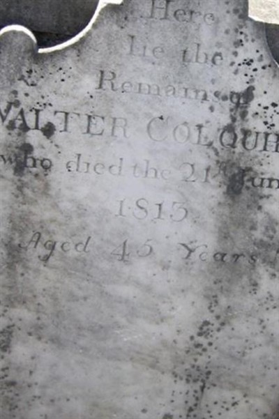 Walter Colquhoun on Sysoon