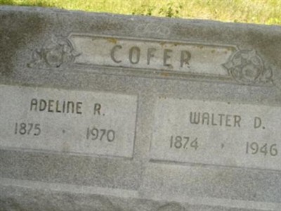 Walter D Cofer on Sysoon