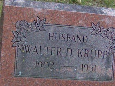 Walter D Krupp on Sysoon