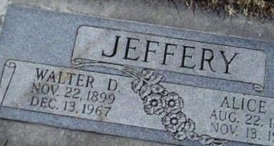 Walter Dale Jeffery on Sysoon