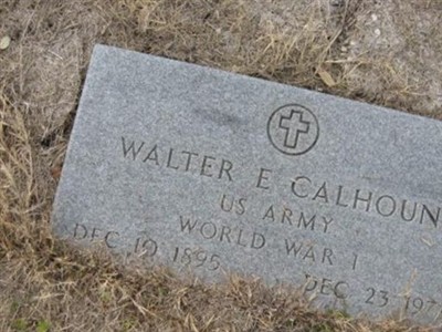 Walter E Calhoun on Sysoon