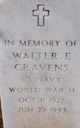 Walter E Cravens on Sysoon