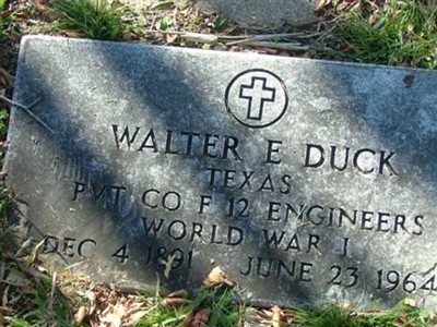 Walter E Duck on Sysoon