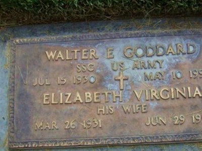 Walter E Goddard on Sysoon