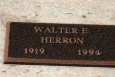 Walter E. Herron on Sysoon