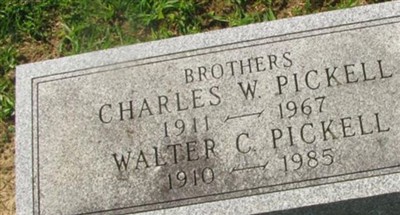Walter E Pickell on Sysoon