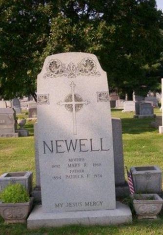 Walter F Newell on Sysoon