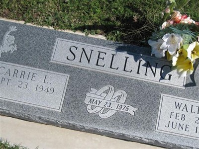 Walter F. Snelling on Sysoon