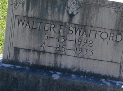 Walter F. Swafford on Sysoon