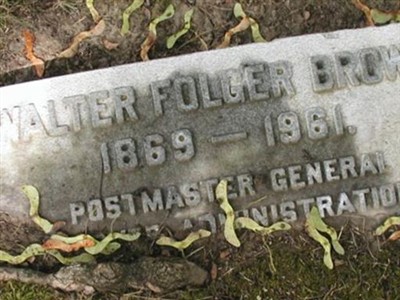 Walter Folger Brown on Sysoon