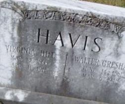 Walter Gresham Havis on Sysoon