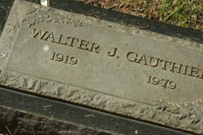 Walter J. Gauthier on Sysoon