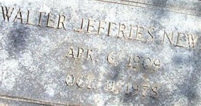 Walter Jeffries Newlon on Sysoon
