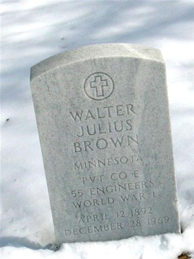 Walter Julius Brown on Sysoon