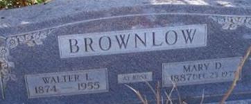 Walter L. Brownlow on Sysoon