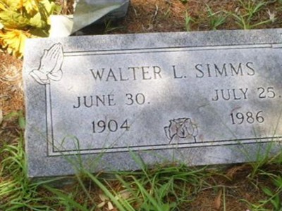 Walter L Simms on Sysoon