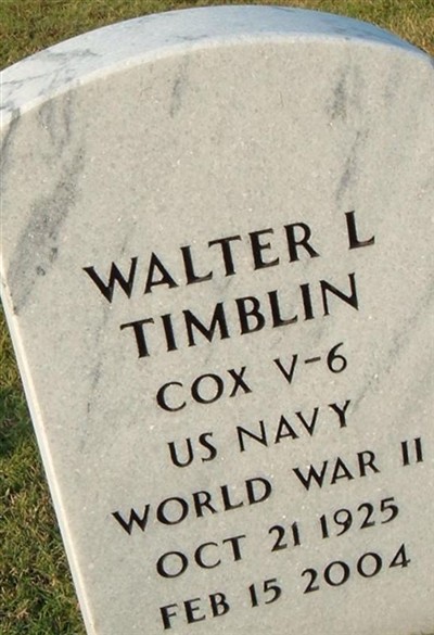 Walter Levern Timblin on Sysoon