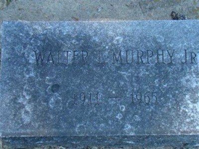 Walter Lilbern Murphy, Jr on Sysoon