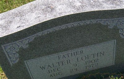 Walter Loftin on Sysoon