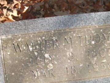 Walter M. Thomas on Sysoon