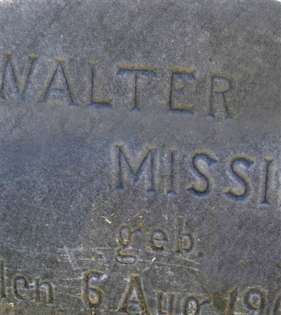 Walter Missing on Sysoon
