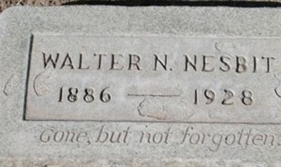 Walter N Nesbit on Sysoon