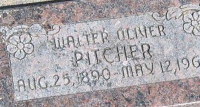 Walter Oliver Pitcher on Sysoon