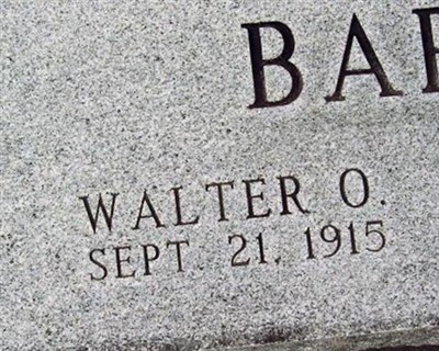 Walter Owen Barnhart on Sysoon