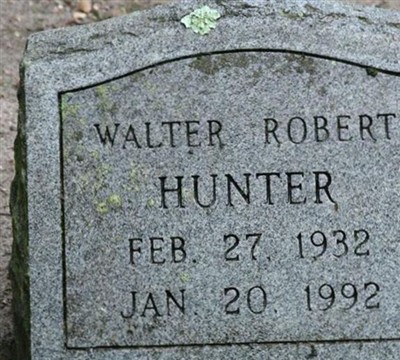 Walter Robert "Bob" Hunter on Sysoon