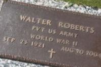 Walter Roberts on Sysoon
