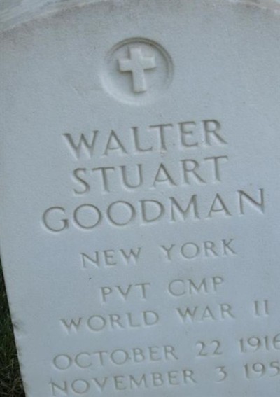 Walter Stuart Goodman on Sysoon