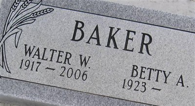 Walter W. Baker on Sysoon