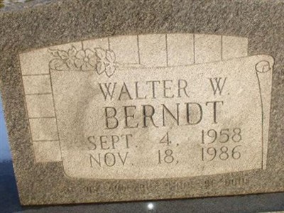 Walter W. Berndt on Sysoon