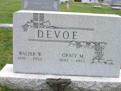 Walter W Devoe on Sysoon