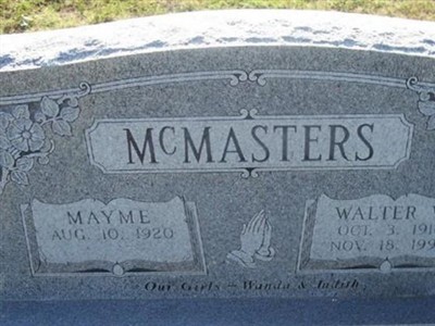 Walter W. McMasters on Sysoon