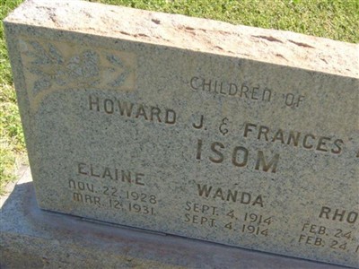 Wanda Isom on Sysoon