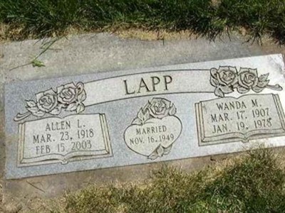Wanda M. Lapp on Sysoon