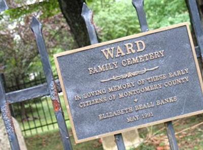 Ward Family Cemetery on Sysoon