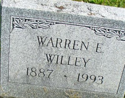 Warren E Willey on Sysoon
